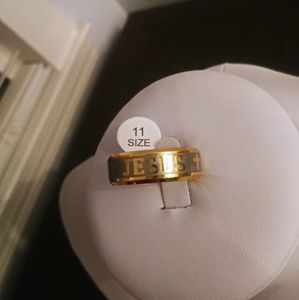 Men's Jesus Steel ring